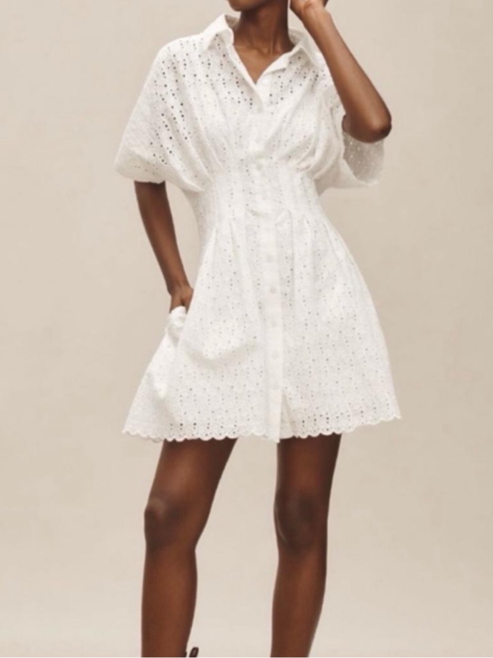 Exquise Tobie mini cotton dress